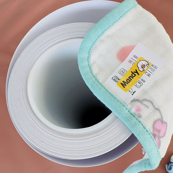 Etiquetas de ropa lavables